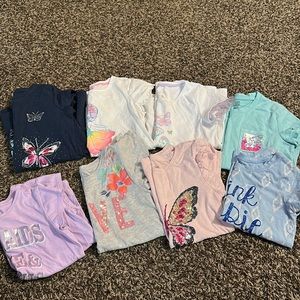 Girls size 7 T-shirt lot